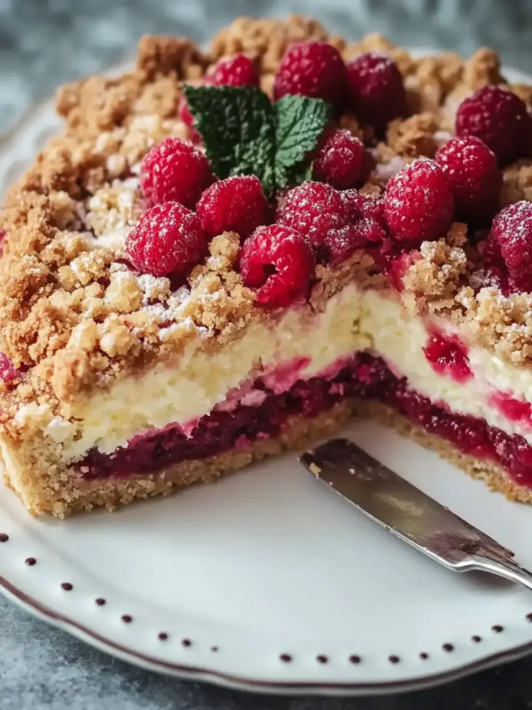 Himbeer Streuselkuchen