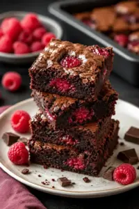 Dekadente Himbeer-Swirl-Brownies