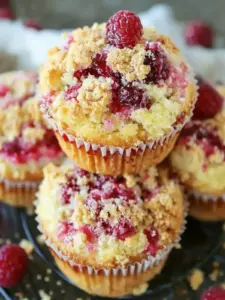 Himbeerstreuselmuffins