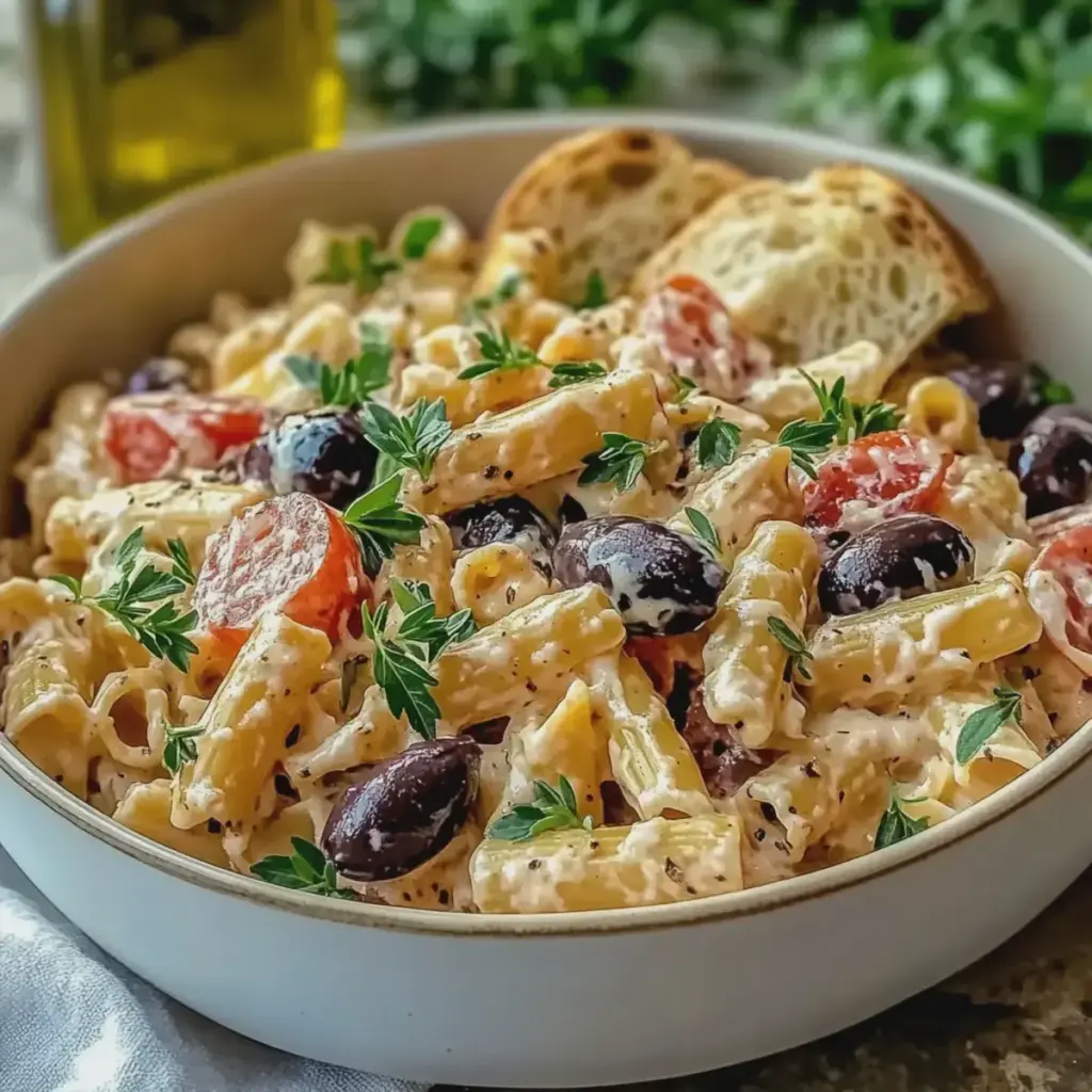 Hochprotein Pasta Salat
