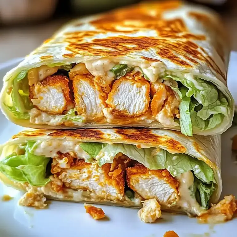 Hühnchen Crunch Wrap