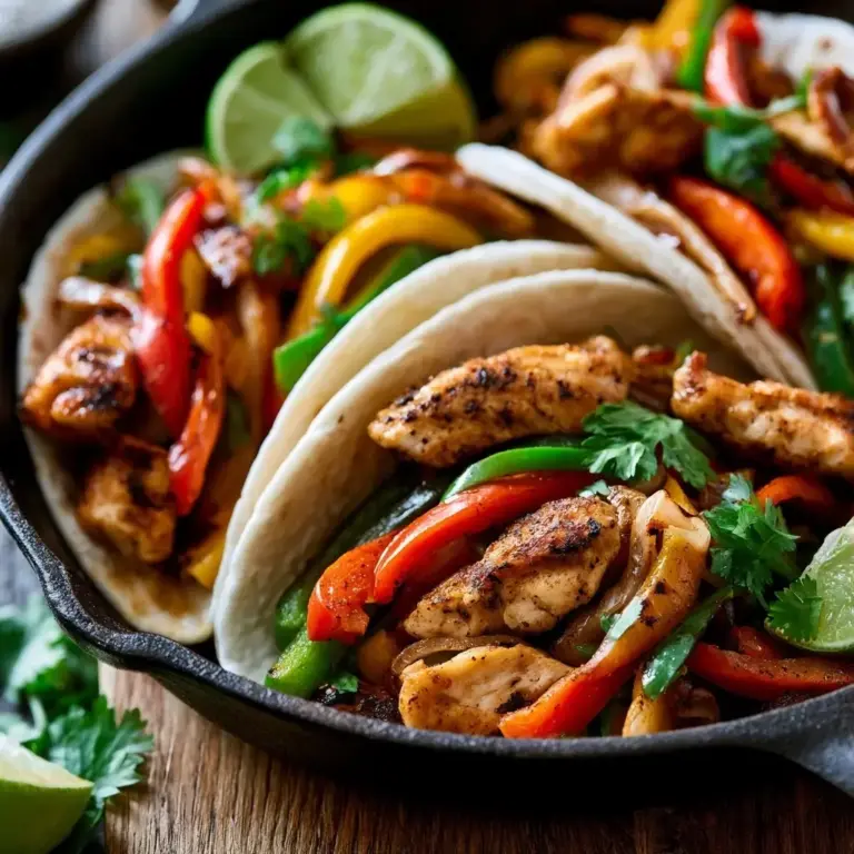 Hähnchen Fajitas