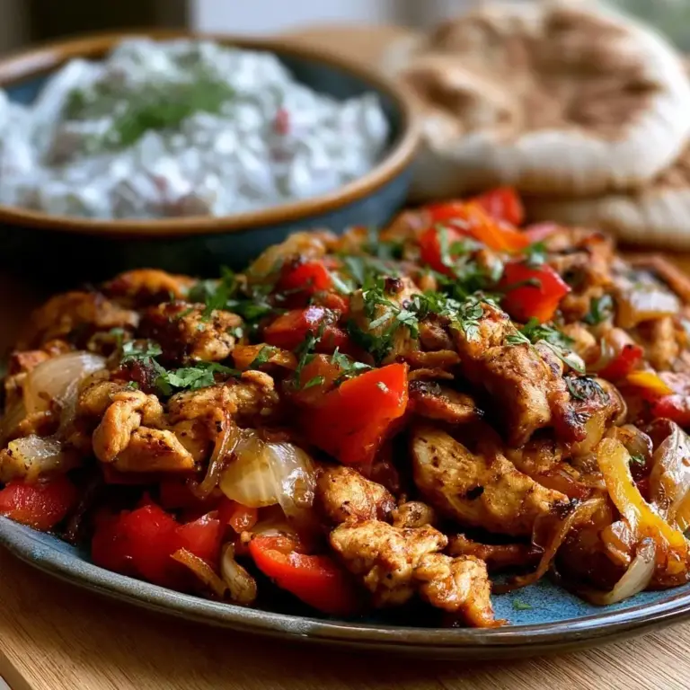 Hähnchen Gyros Pfanne