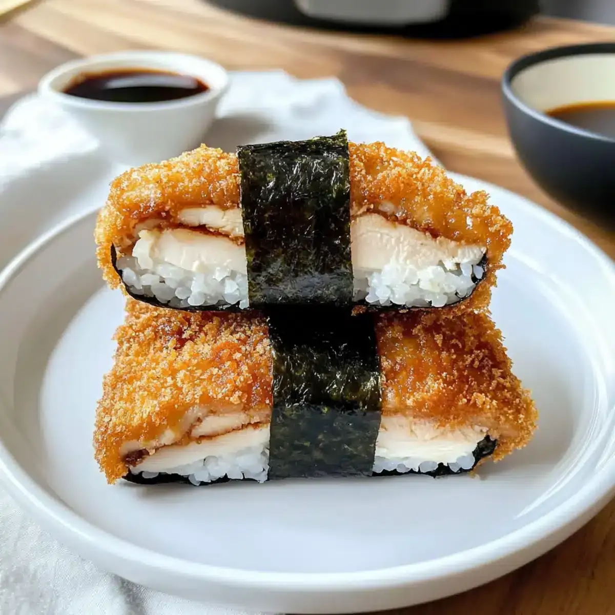 Hähnchen Katsu Musubi