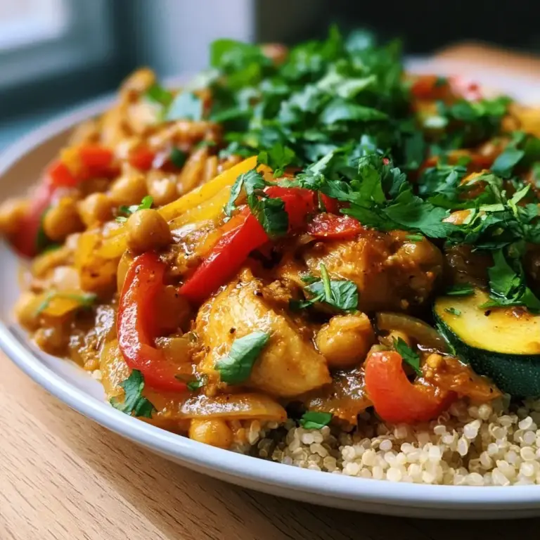 Hähnchen-Kichererbsen-Curry mit Quinoa