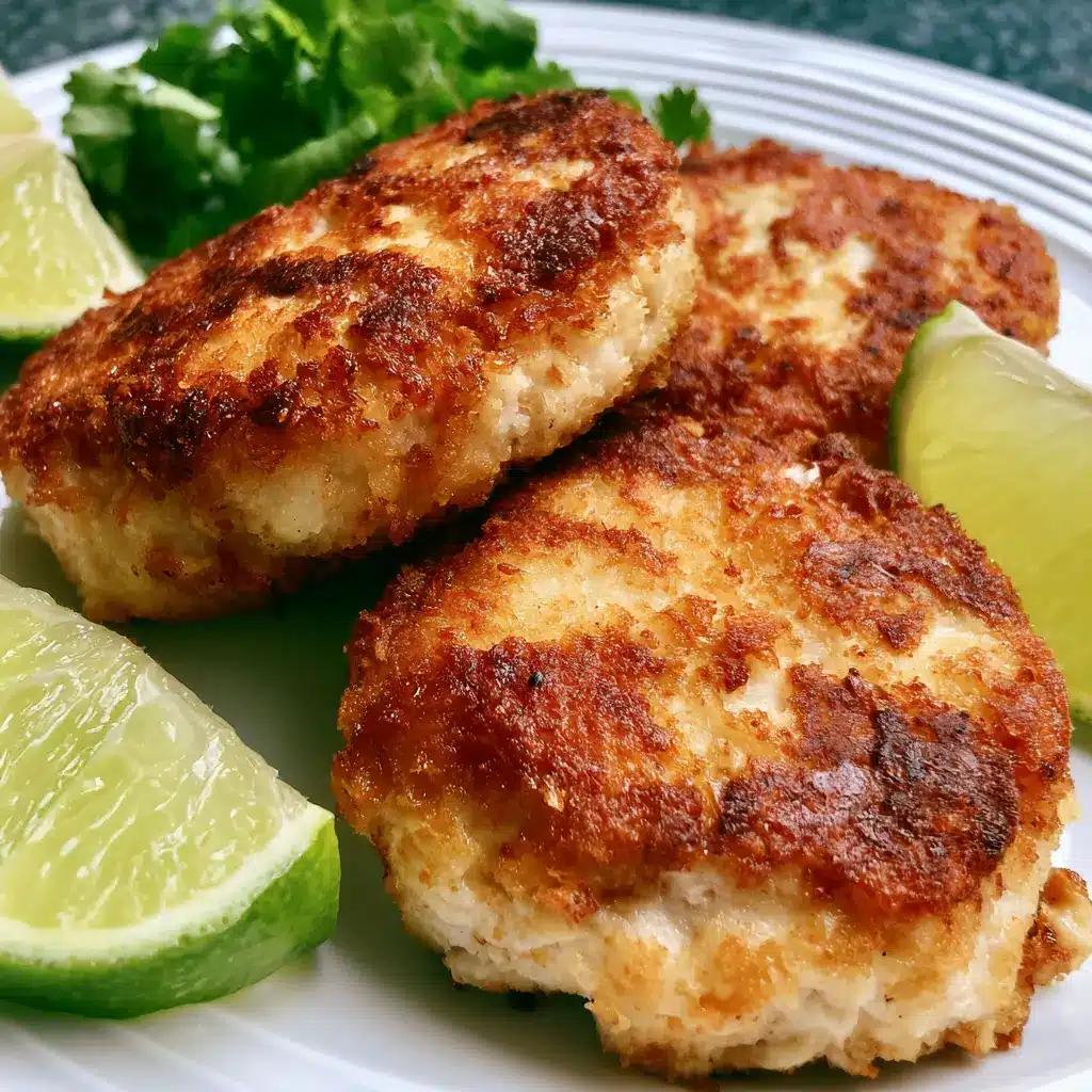 Herzhafte Kokos-Limetten-Hähnchen-Patties - LNNRW 2 Hähnchen-Patties