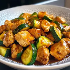 Hühnchen Zucchini Pfanne