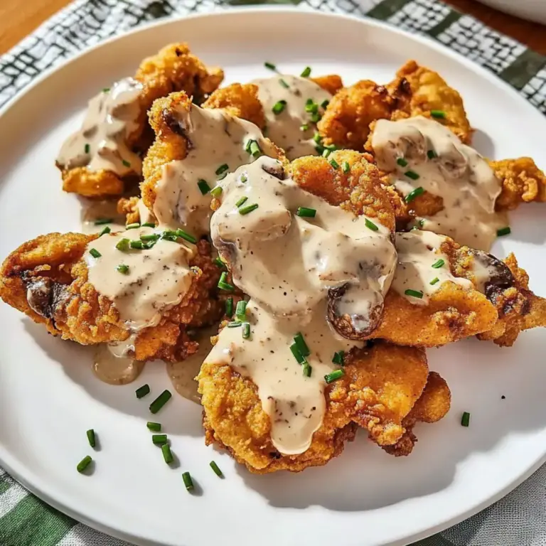 Hühnchen-gebratene Pilze