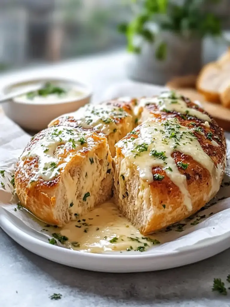 Hähnchenbrust in Frischkäse-Soße