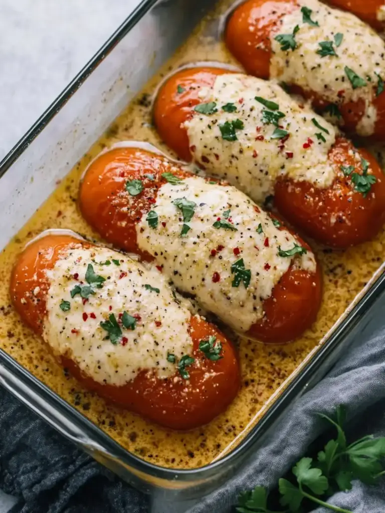 Hähnchenbrust mit getrockneten Tomaten