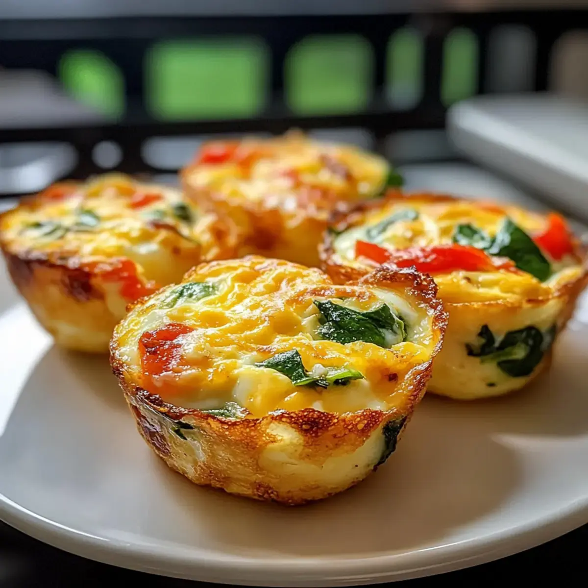 Hüttenkäse-Ei-Bissen