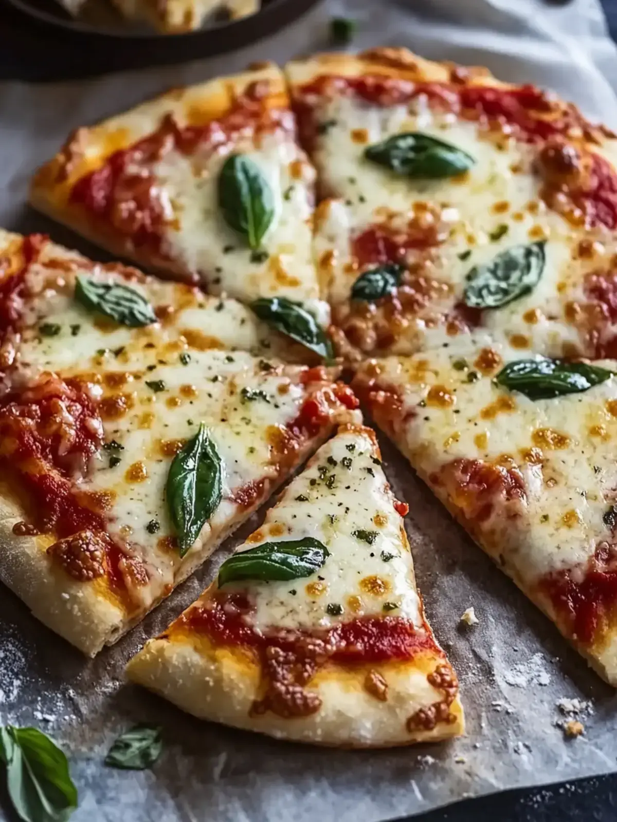 Hüttenkäse Pizzaboden
