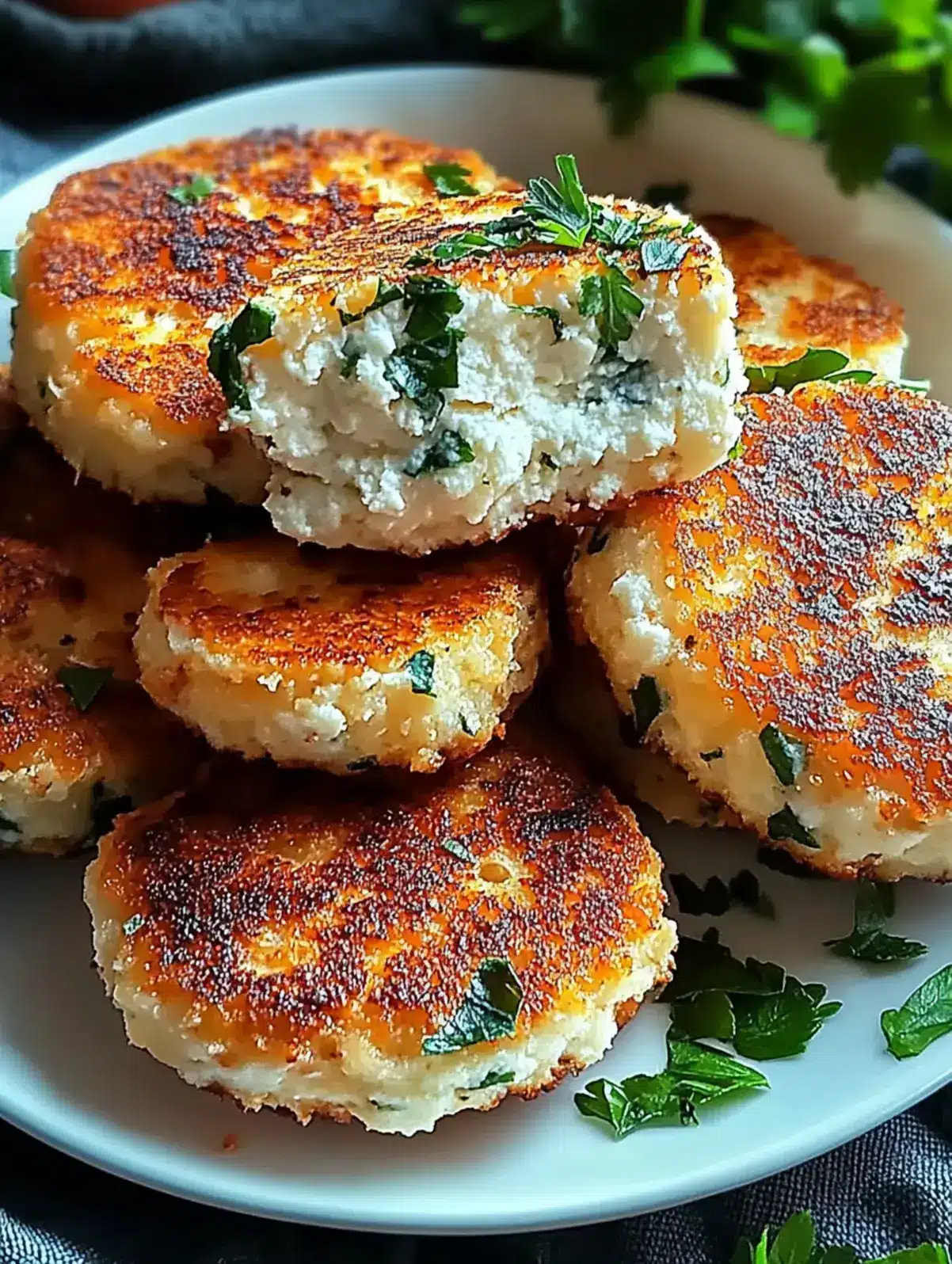 Hüttenkäse-Taler