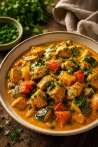 Authentisches Indisches Hähnchen Curry