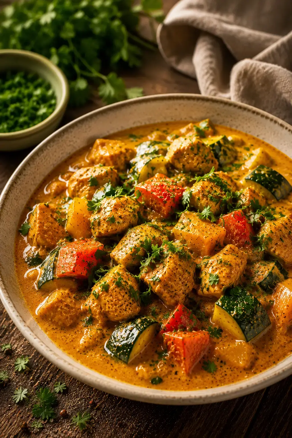 Indisches Hähnchen Curry Rezept