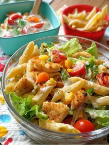 Instant-Nudel-Salat mit Hähnchen