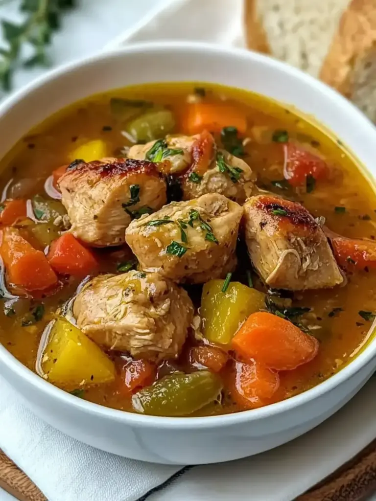 Instant Pot Hähncheneintopf mit Gemüse