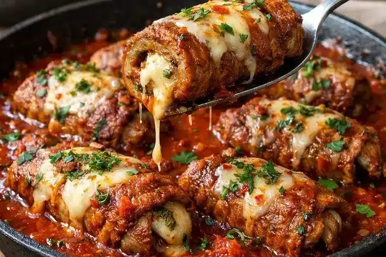 Involtini in Tomatensauce