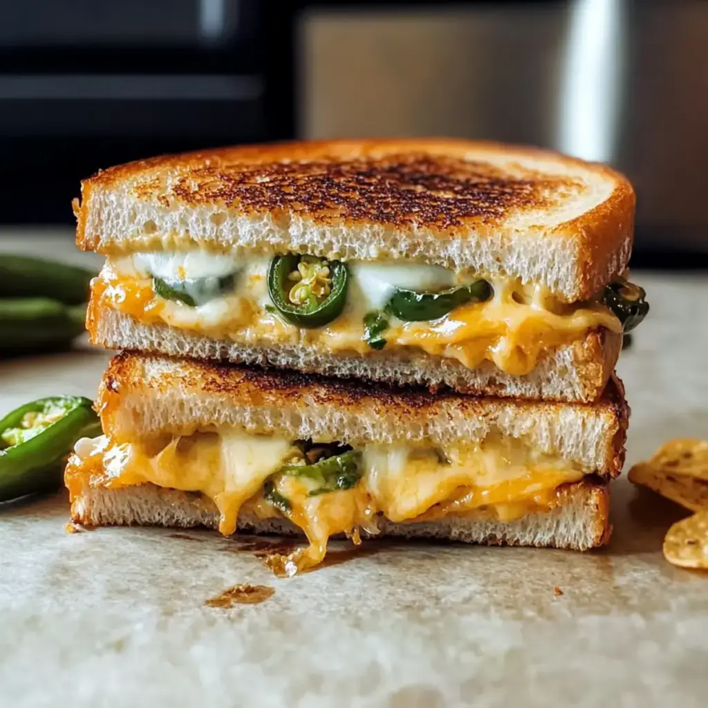 Jalapeño Popper Grilled Cheese Sandwich
