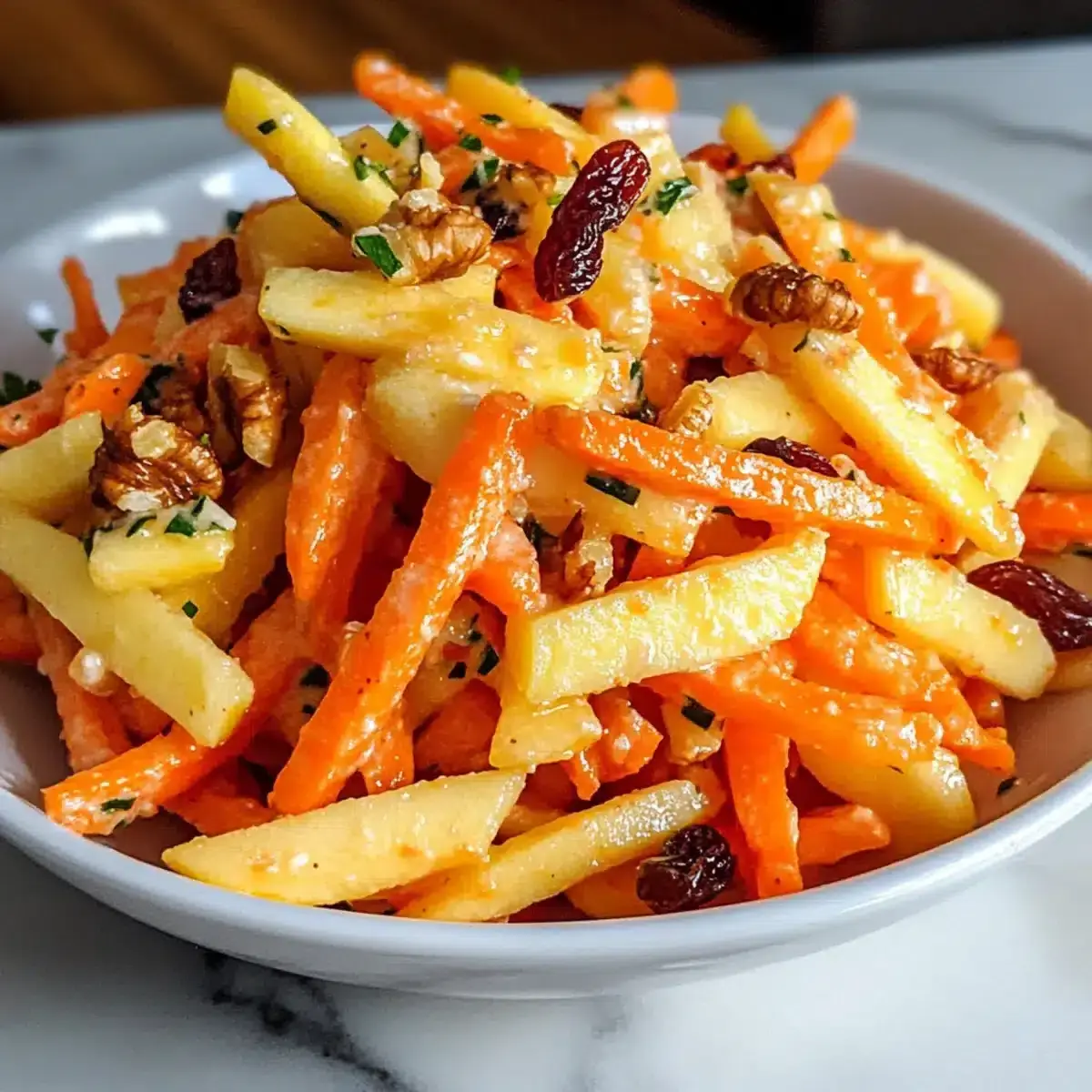 Karotten-Apfel-Salat