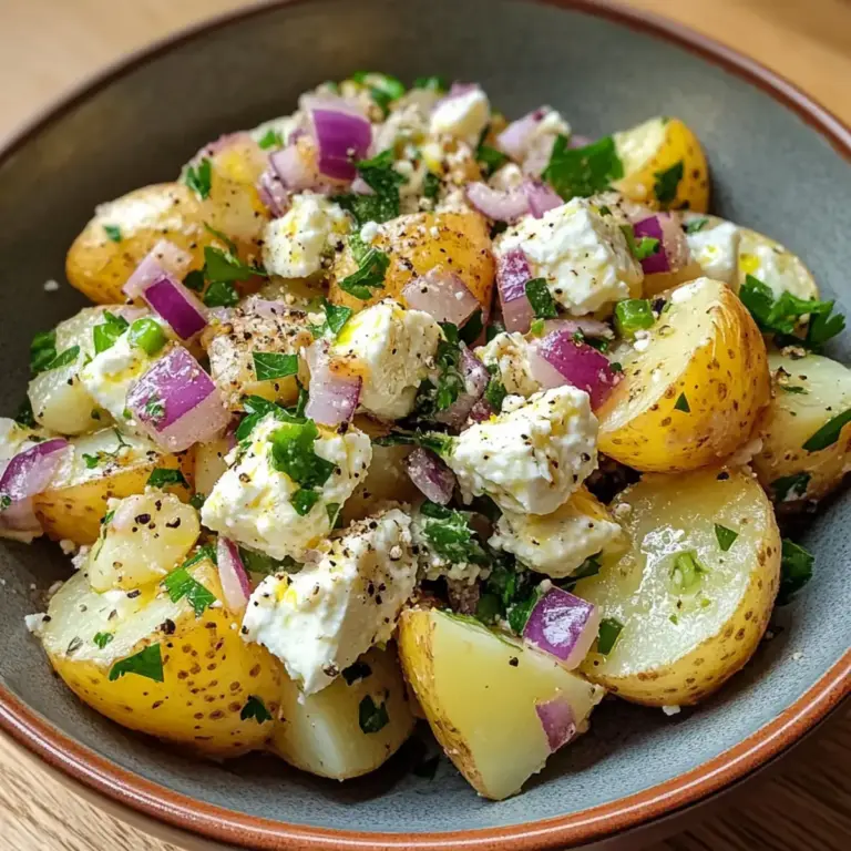 Kartoffel- und Feta-Salat