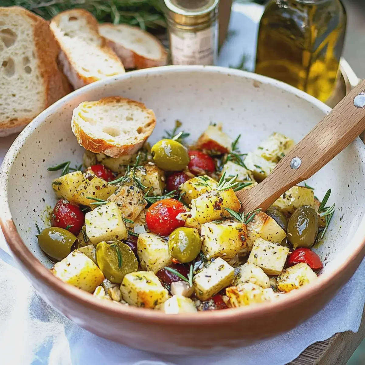 Kartoffelsalat griechisch