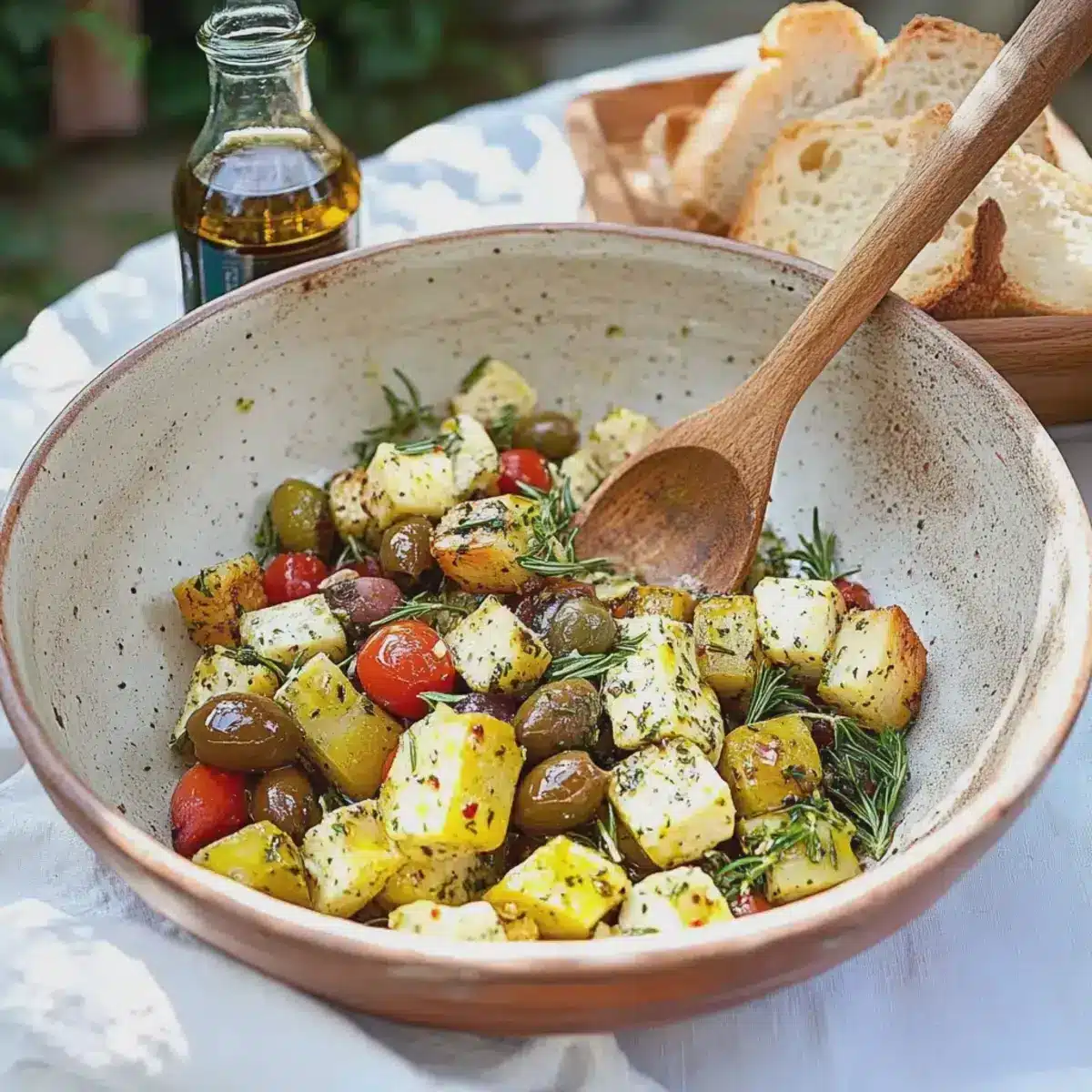 Kartoffelsalat griechisch