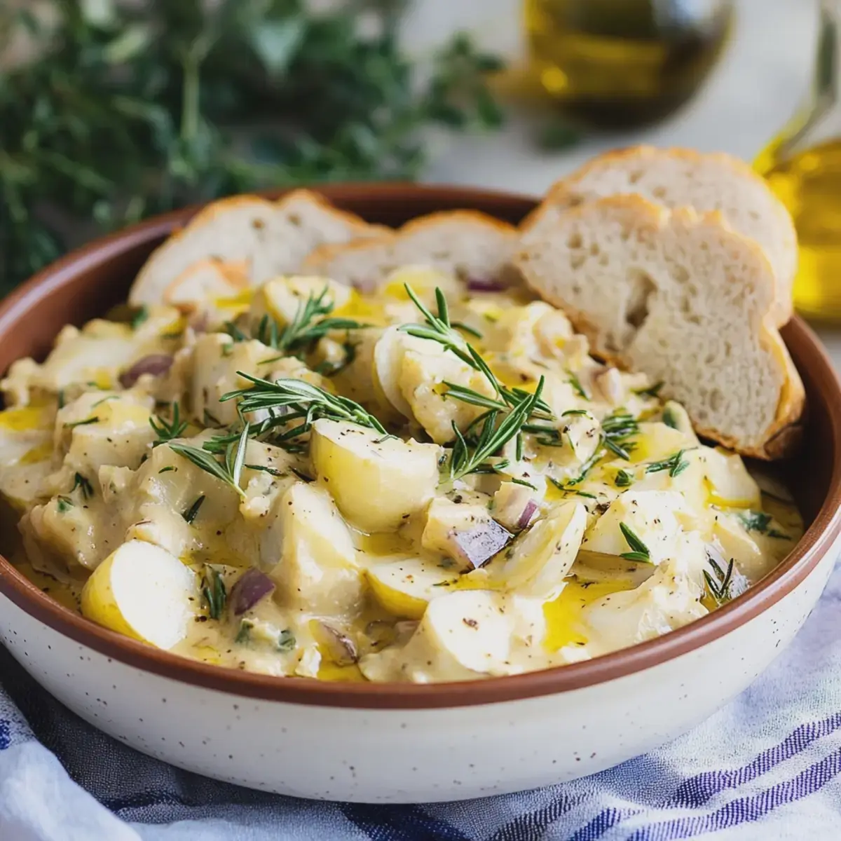 Kartoffelsalat mit Mayonnaise