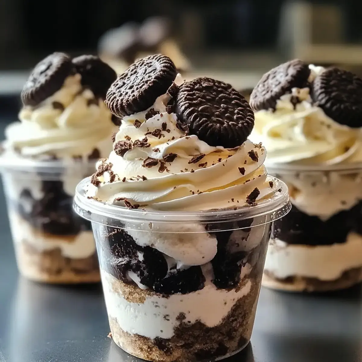 Kekse Sahne Dessertbecher