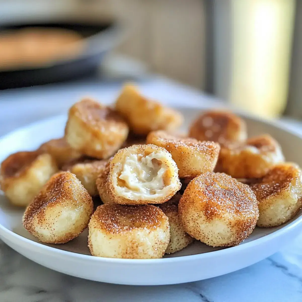 Keto Zimtschnecken Frischkäse Bissen