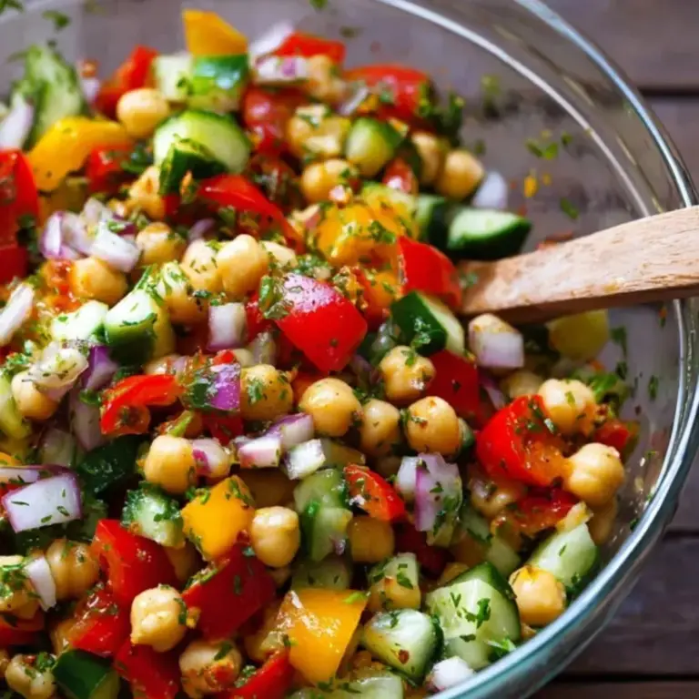 Kichererbsen Salat