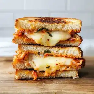 Kimchi gegrillter Käse