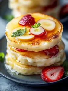 Köstliche alte klassische Pfannkuchen