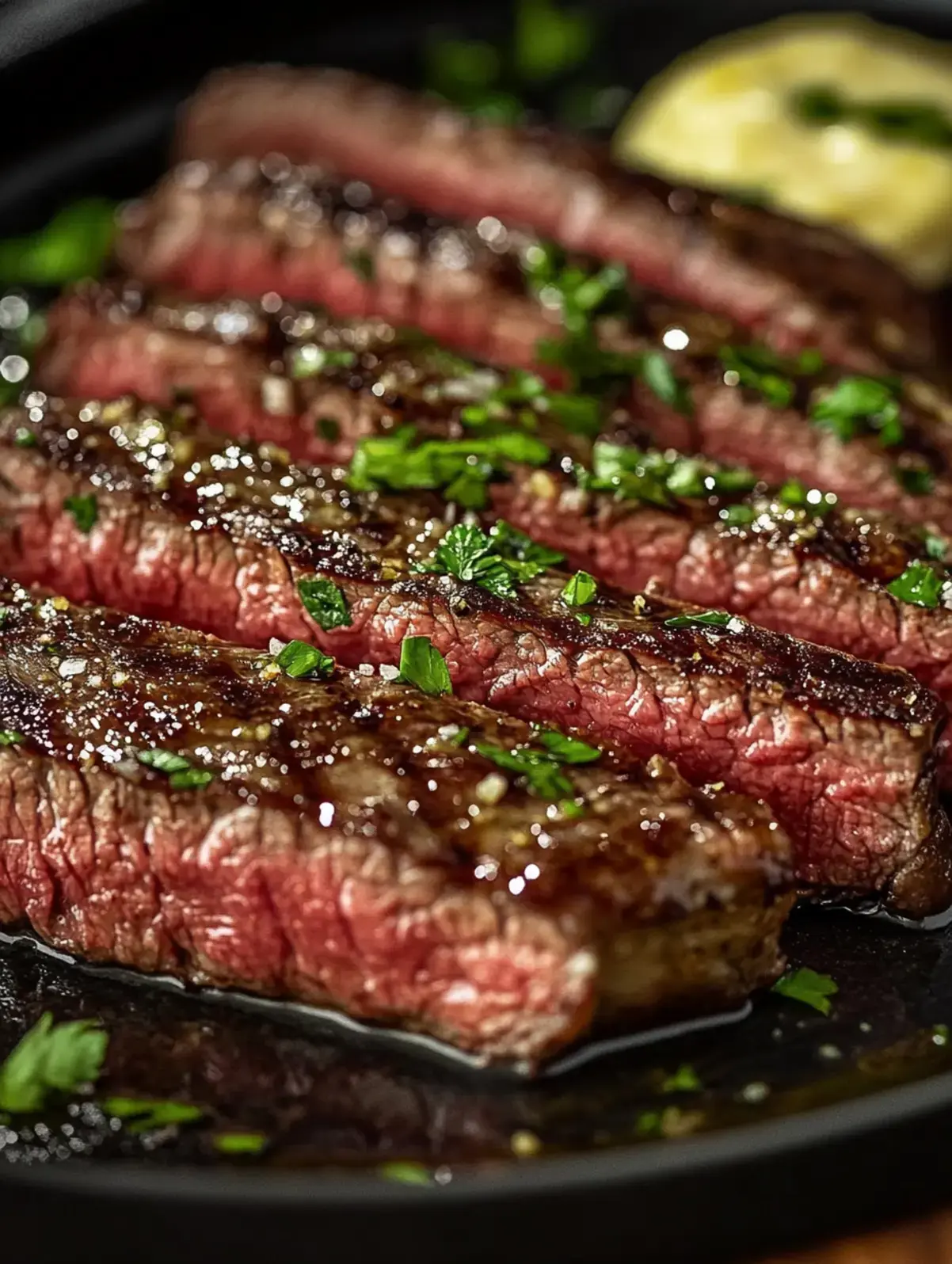 Knoblauch-Butter Brazilian Steak