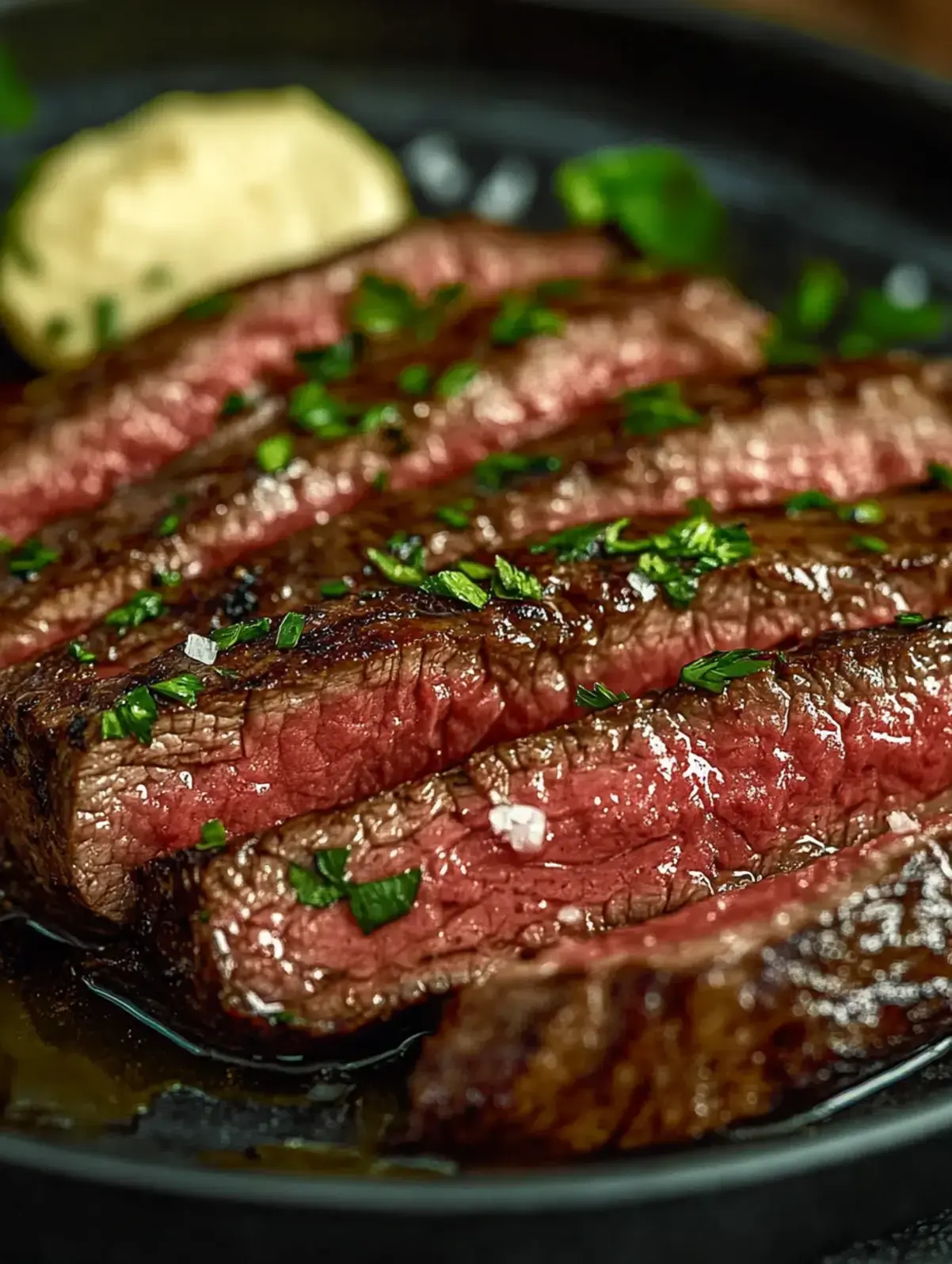 Knoblauch-Butter Brazilian Steak