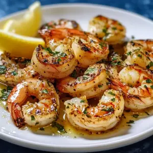 Knoblauchbutter Gegrillte Garnelen