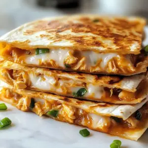 Knusprige Hähnchen-Quesadillas