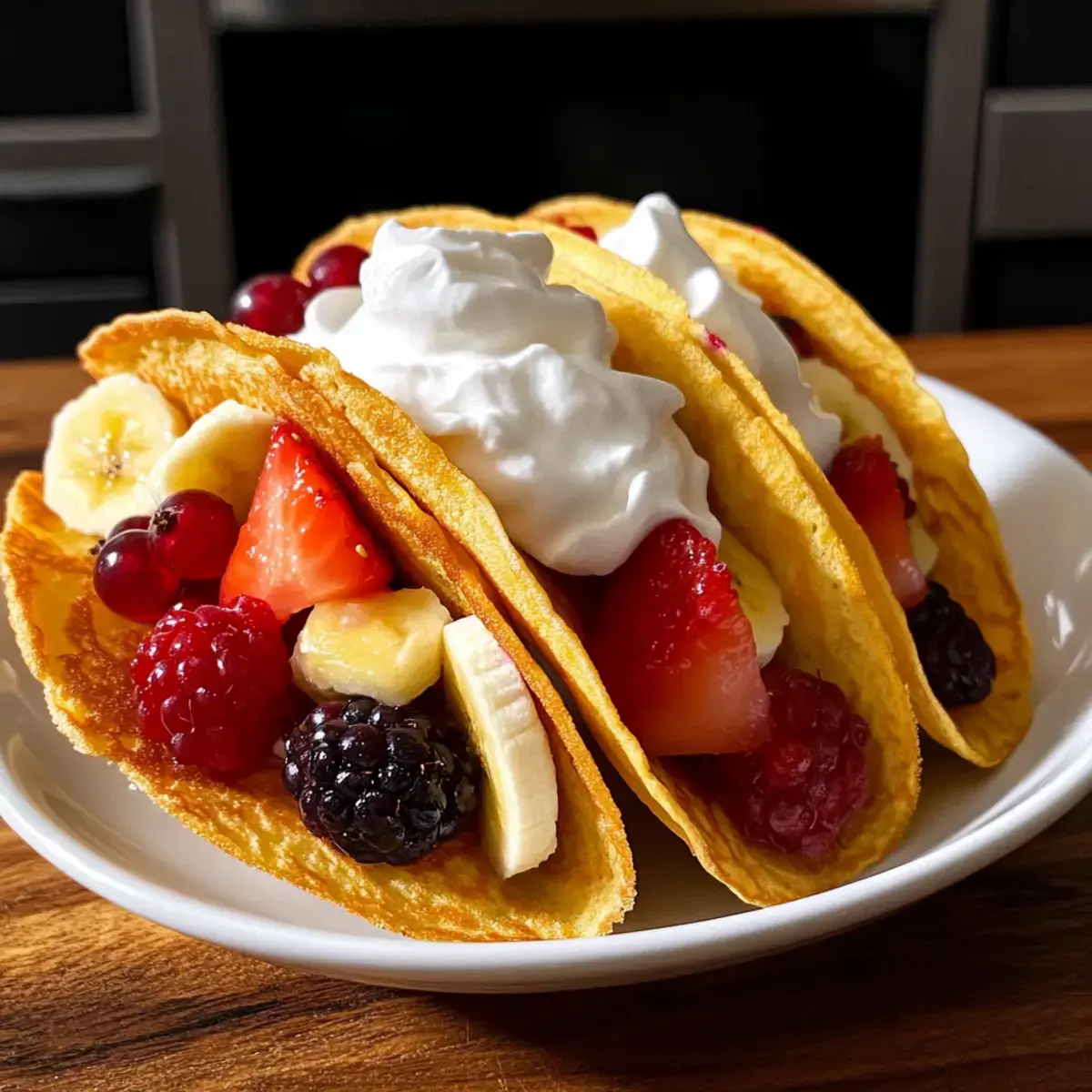 Knusprige Pfannkuchen-Tacos