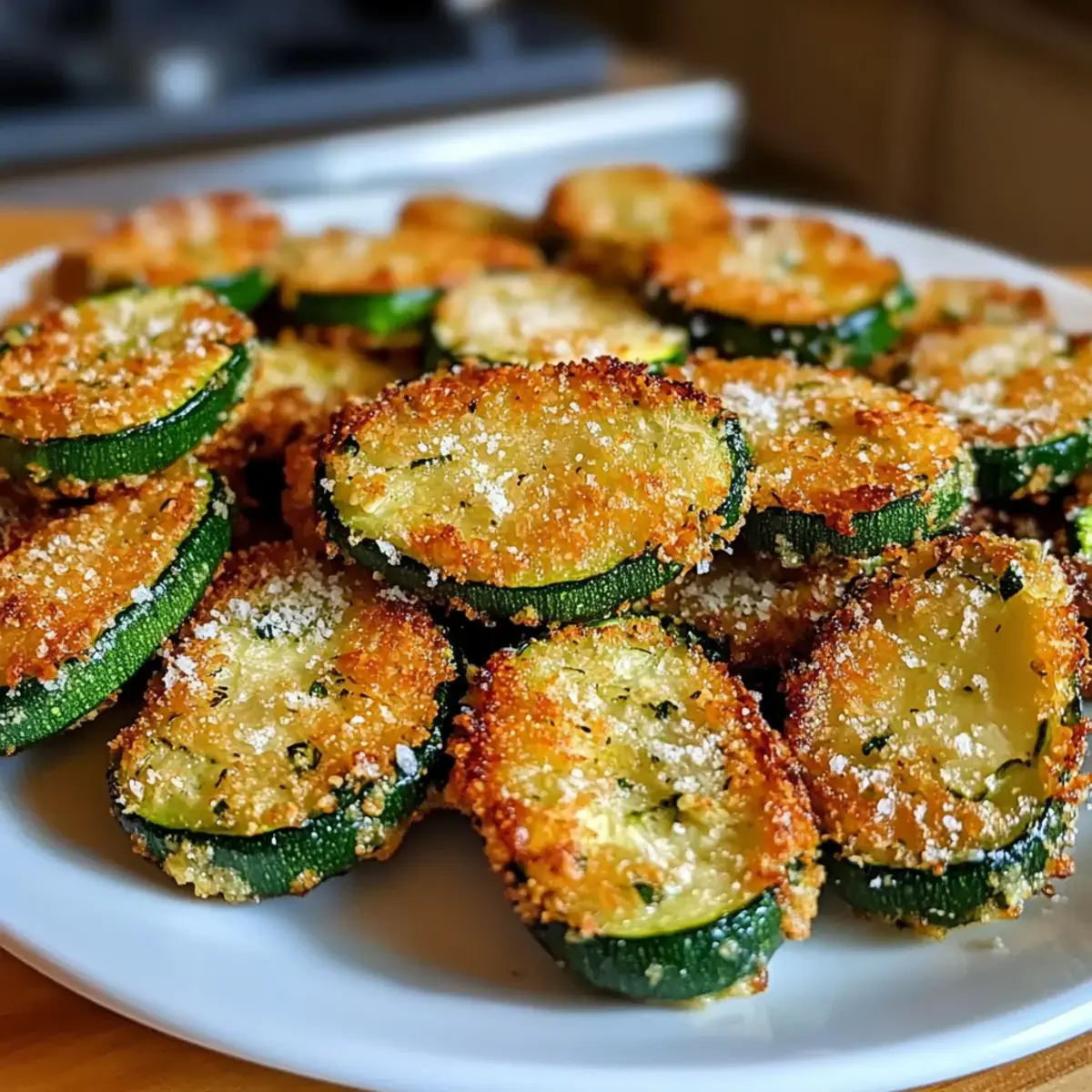 Knusprige Zucchini-Bissen