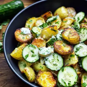 Knuspriger Kartoffelsalat