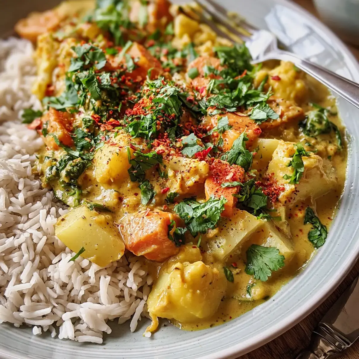 Kohlrabi Curry