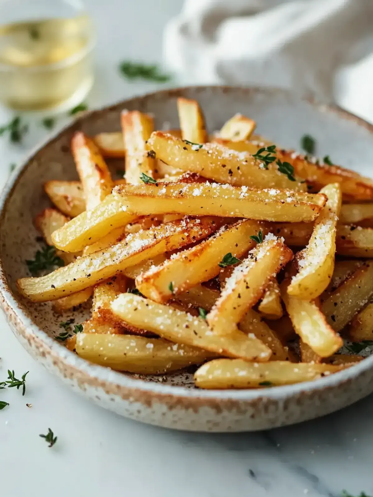 Kohlrabi Pommes Airfryer