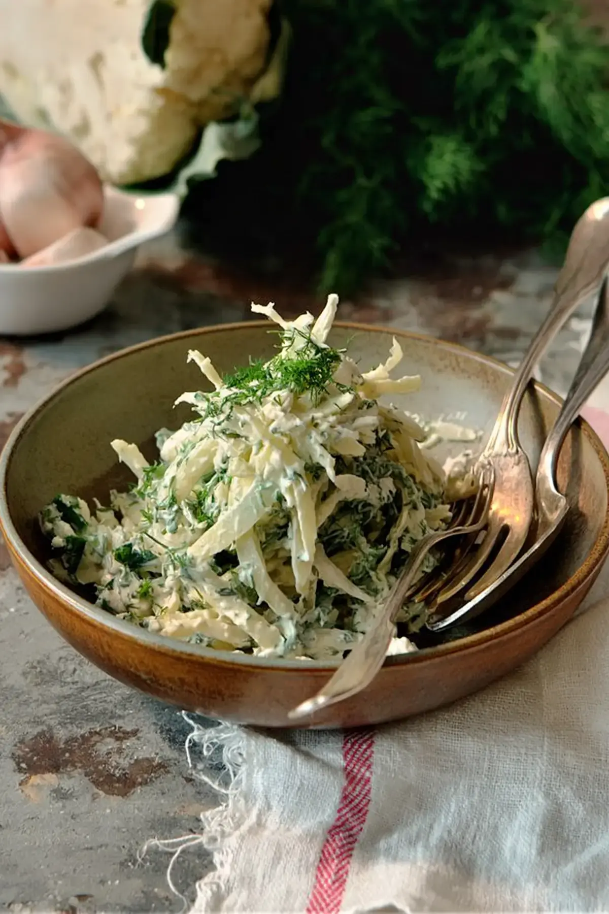 Kohlrabi Salat