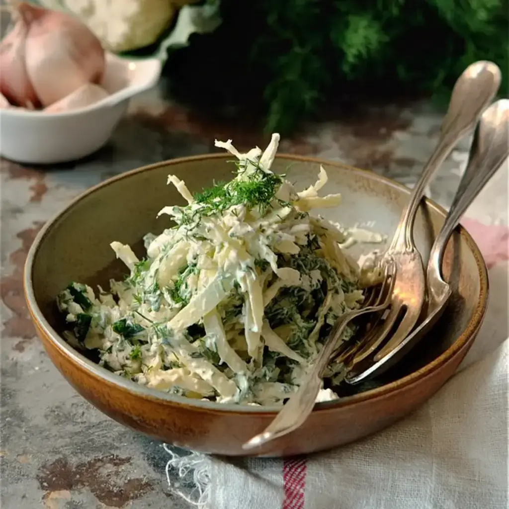 Kohlrabi Salat