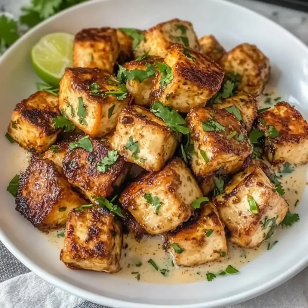 Kokosnuss-Limetten-Tofu