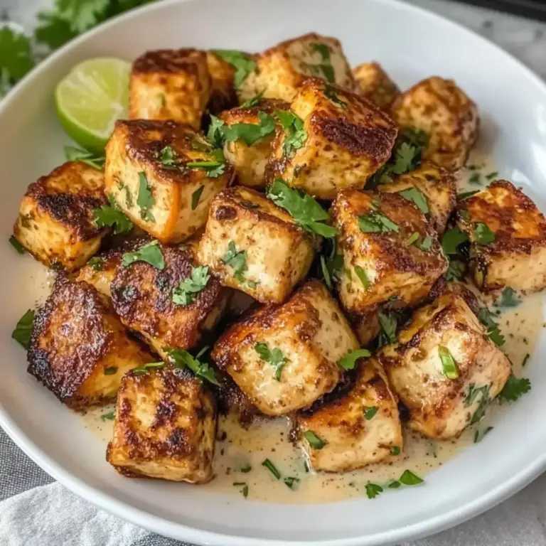Kokosnuss-Limetten-Tofu