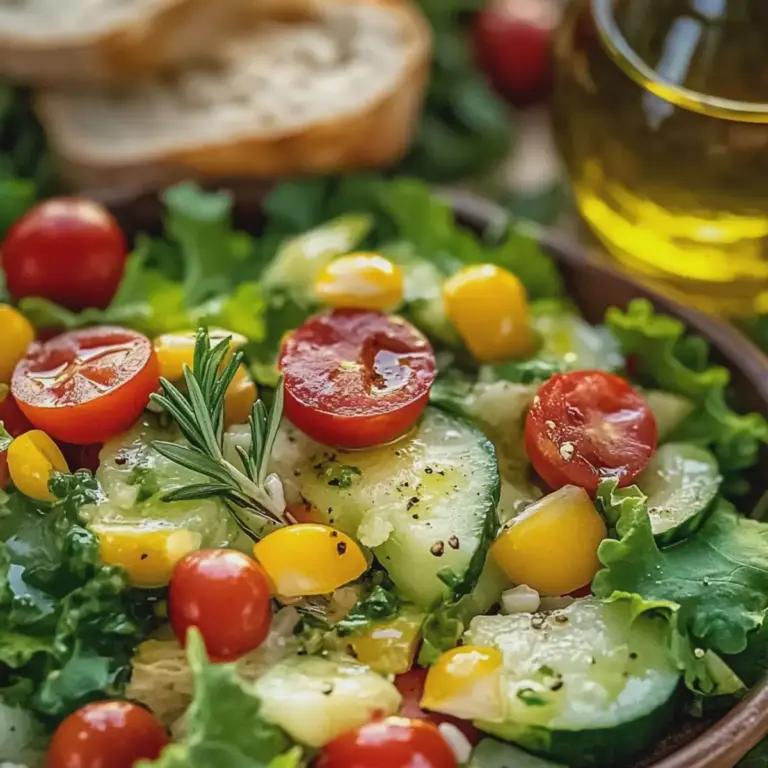 Kopfsalat mit Dressing