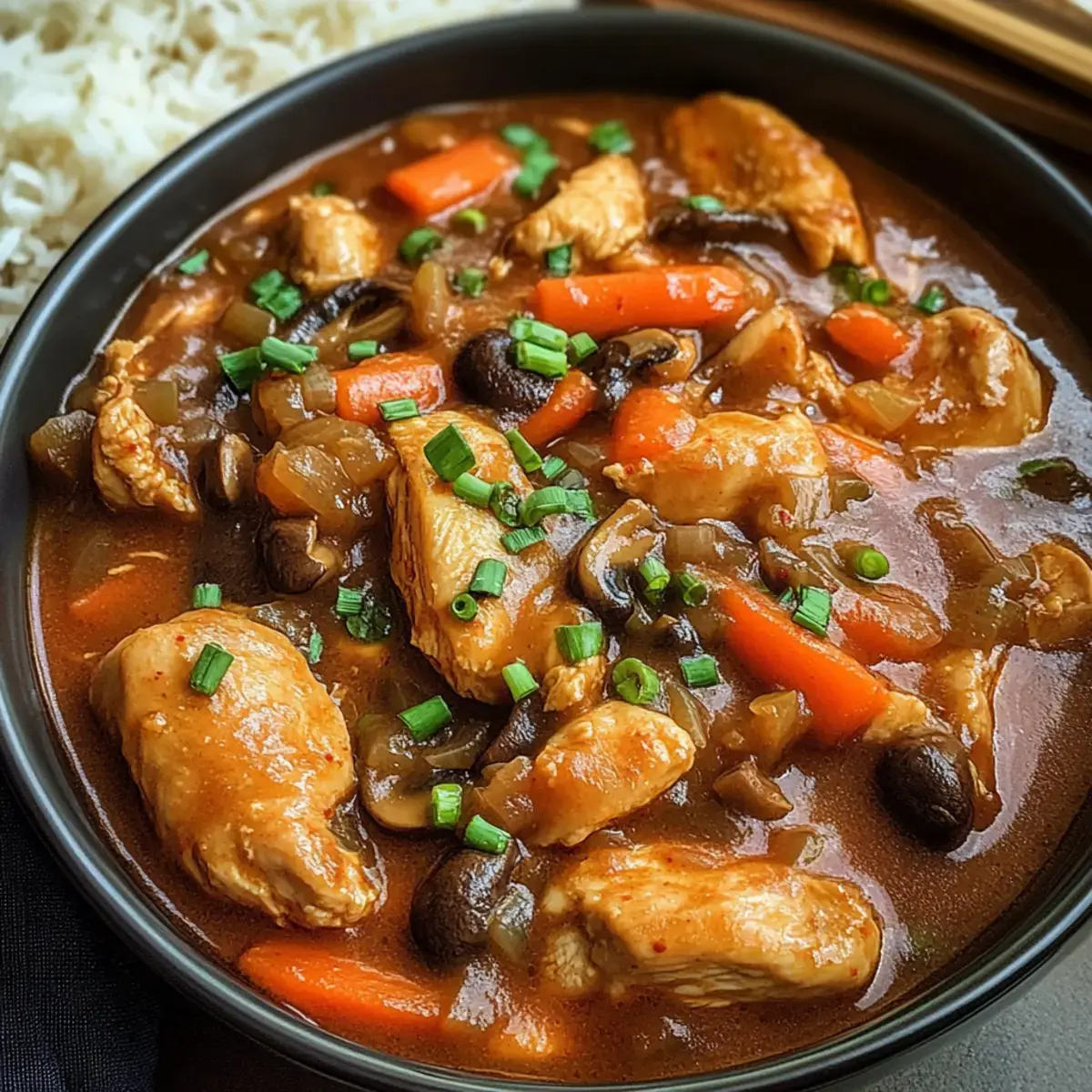 Schmortopf Koreanisches Hühner-Eintopf - Ein Einfaches, Köstliches Rezept 2 Koreanischer Hühner-Eintopf