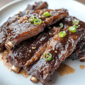 Koreanische BBQ Short Ribs