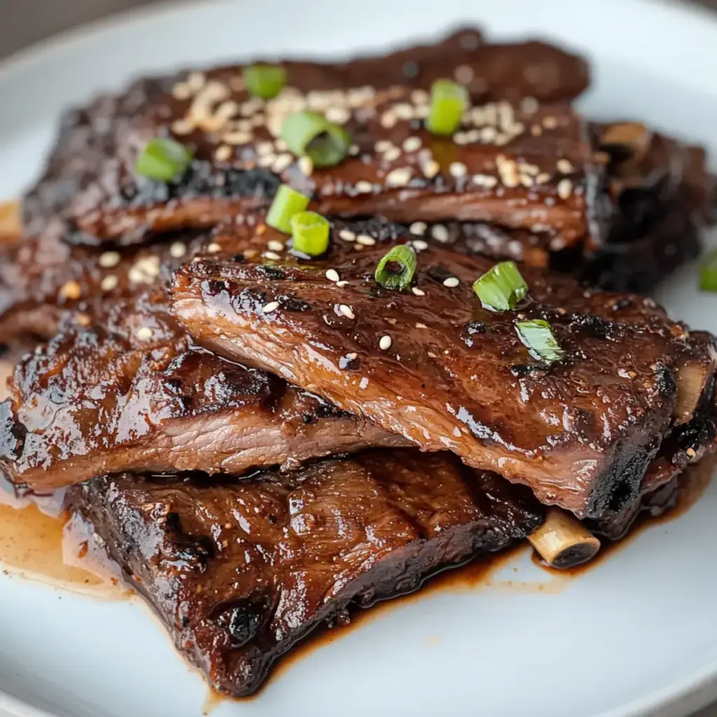 Koreanisches BBQ Short Ribs Rezept
